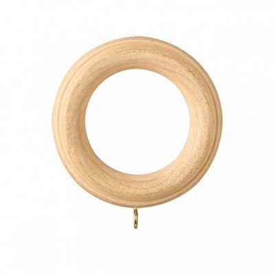 The Finial Company Fluted Wood Ring 