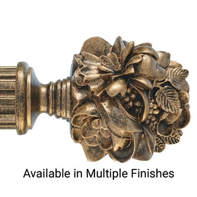 The Finial Company Floral Bouquet Finial 