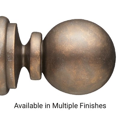 The Finial Company F300 2 Ball Finial Shown in 690 Champagne