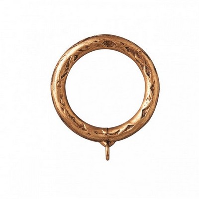 The Finial Company Hammered Steel Ring 