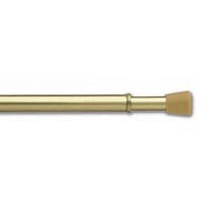 Graber 3/4 Round Spring Tension Rod Brass