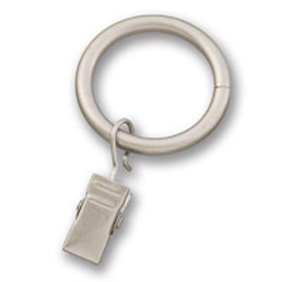 Graber Ring with Clip Satin Nickel 