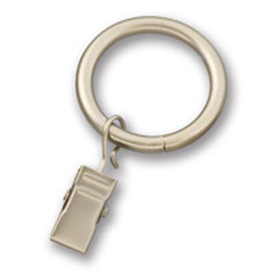 Graber Ring with Clip Satin Brass 