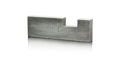 Helser Brothers  Inc Forged Metal Standard Beam Saddle Square Cut Bracket 