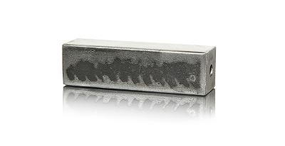 Helser Brothers  Inc Forged Metal Cube Tieback Post 