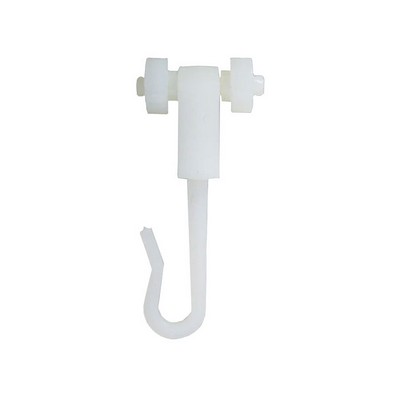 Imperial Fastener Cubicle Shower Curtain Hook Nylon 