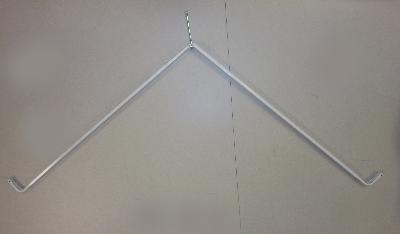 Kirsch Corner Lockseam Rod White