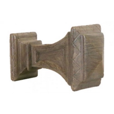 Kirsch Cross Geometric Finial Shown in Camden