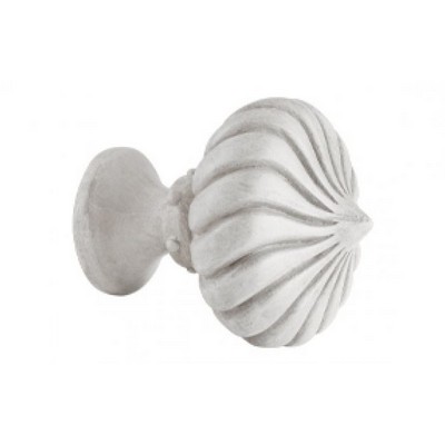 Kirsch Onion Dome Finial Shown in Cottage White