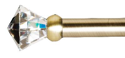 LJB Crystal Diamond Cut Finial 