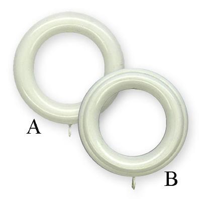 LJB Fluted Wood Curtain Ring 