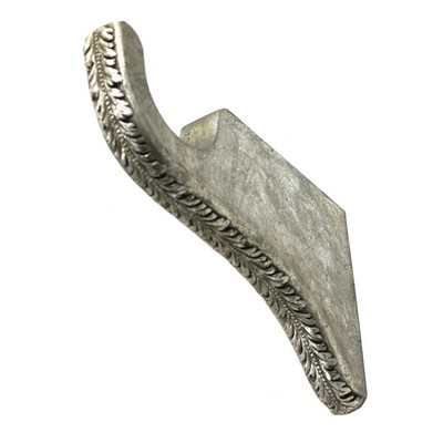 Menagerie Acanthus Extended Bracket  Antique Silver