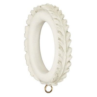 Menagerie Acanthus Leaf  Aged White