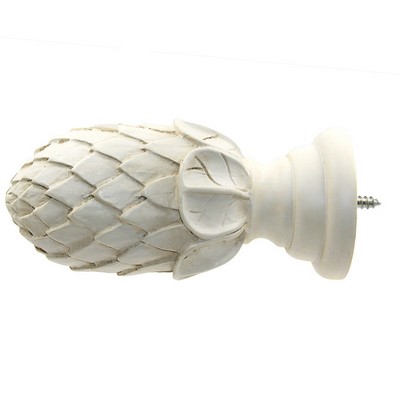 Menagerie Artichoke Large  Aged White