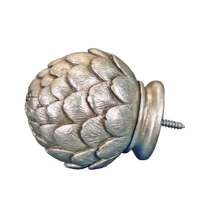 Menagerie Artichoke  Antique Silver