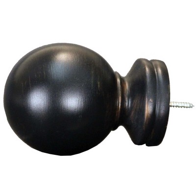 Menagerie Baluster Ball  Bronze Black