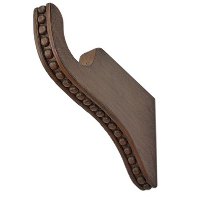 Menagerie Beaded Bracket Extended Bracket  Faux Wood