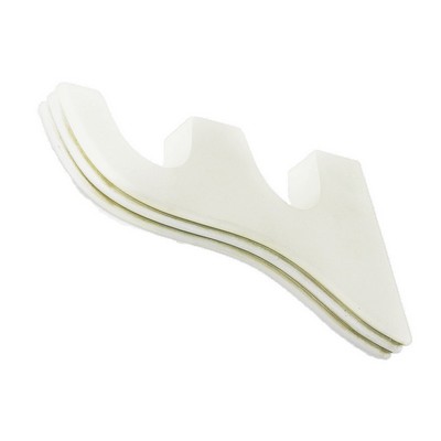 Menagerie Double Well Bracket  Aged White