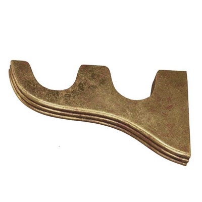 Menagerie Double Well Bracket  Gilded Gold