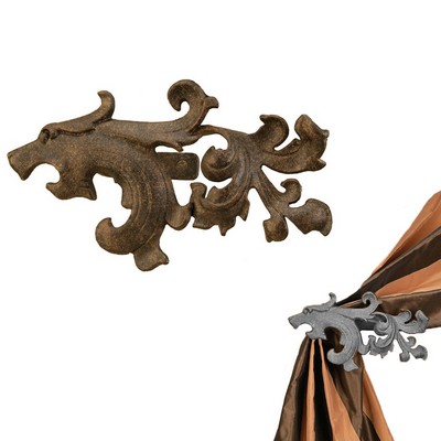 Menagerie Gryphon Left and Right Holdback Old World Bronze