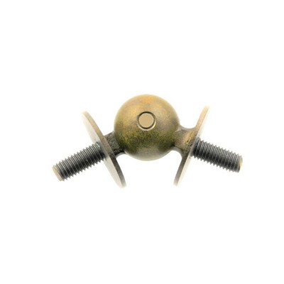 Menagerie Curtain Rod Elbow Flaxen Gold