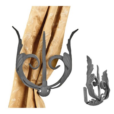 Menagerie Forked Leaf Holdback Gun Metal