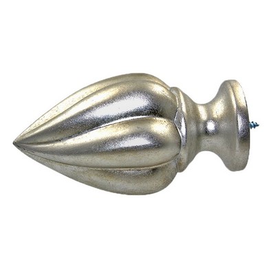 Menagerie Modern Floret  Antique Silver