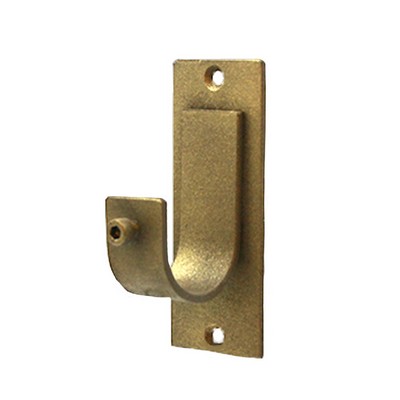 Menagerie Outside Mount J Cup Bracket Flaxen Gold