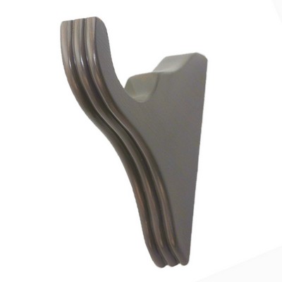 Menagerie Ribbed Bracket  Grey Gold