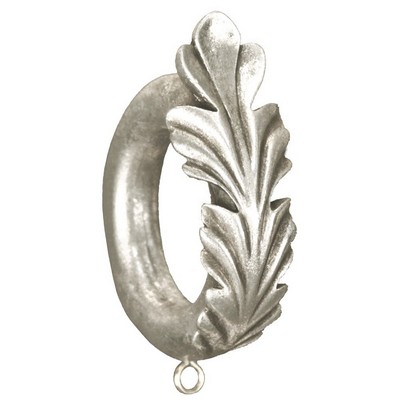 Menagerie Scroll Leaf  Antique Silver