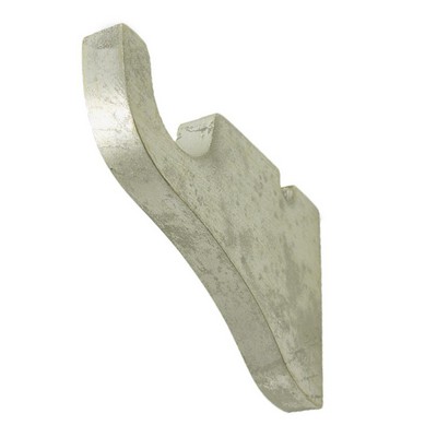 Menagerie Smooth Bracket Extended  Antique Silver