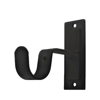 Menagerie Double Plate Bracket Old World Black