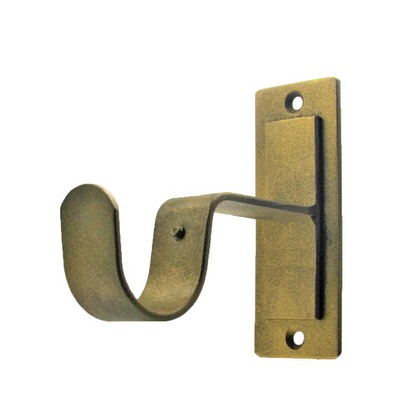 Menagerie Double Plate Bracket Flaxen Gold