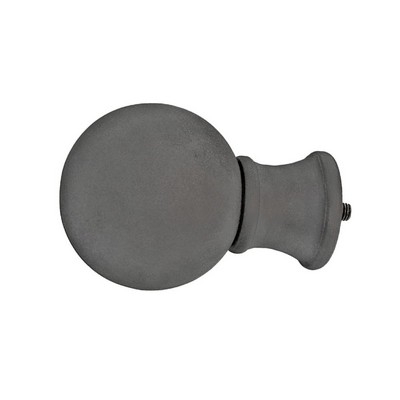 Menagerie Ball Finial Gun Metal