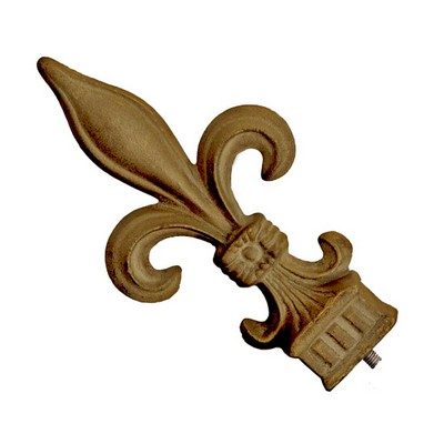 Menagerie Fleur Finial Flaxen Gold