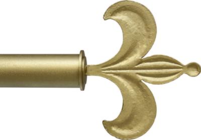 Ona Drapery Hardware Britannia Shown in Gold