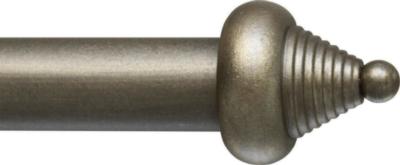 Ona Drapery Hardware Cupro Shown in Brushed Nickel