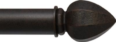 Ona Drapery Hardware Decius Shown in Antique