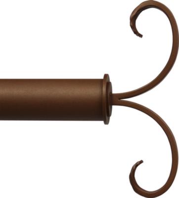 Ona Drapery Hardware Flair Finial Shown in Bronze