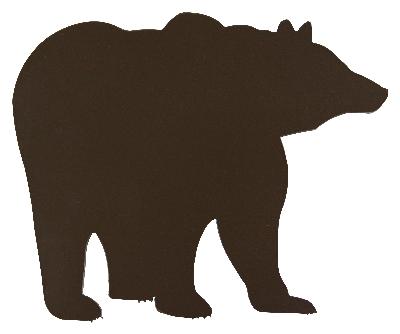 Ona Drapery Hardware Bear Rosette Shown in Burnished Bronze