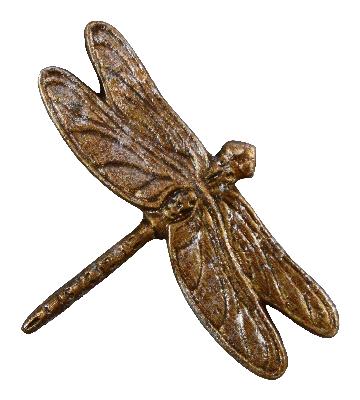 Ona Drapery Hardware Dragonfly Rosette Shown in Versailles