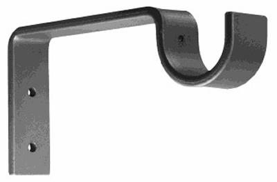 Ona Drapery Hardware Heavy Duty 6 1/2 Inch Projection Wall Bracket 