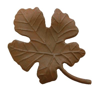 Ona Drapery Hardware Mantle Leaf Rosette Shown in Havannah