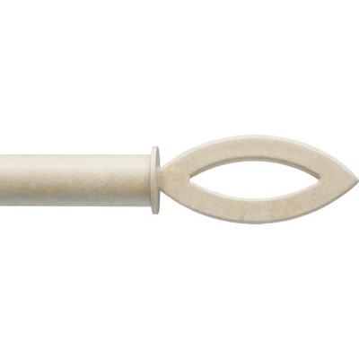 Ona Drapery Hardware Pisces Finial Shown in Pearl