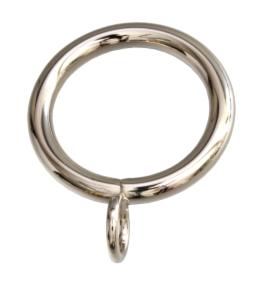 Ona Drapery Hardware Polished Nickel Ring 