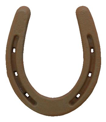 Ona Drapery Hardware Pony Shoe Rosette Shown in Havannah