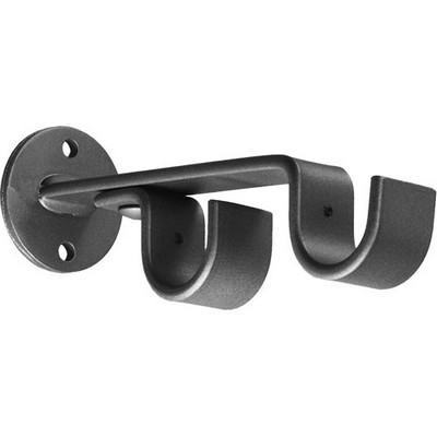 Ona Drapery Hardware Round Double bracket 