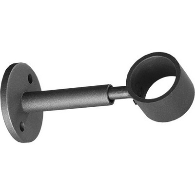 Ona Drapery Hardware Round Pass Through bracket 