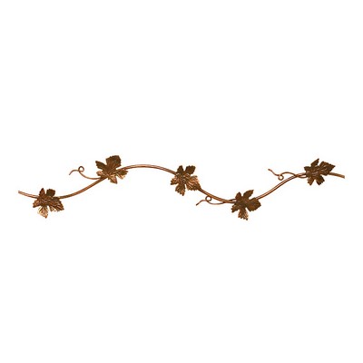 Orion Ornamental Iron  Inc Grapevine Curved Curtain Rod 