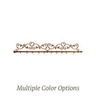 Orion Ornamental Iron  Inc Roman Decorative Curtain Rod 